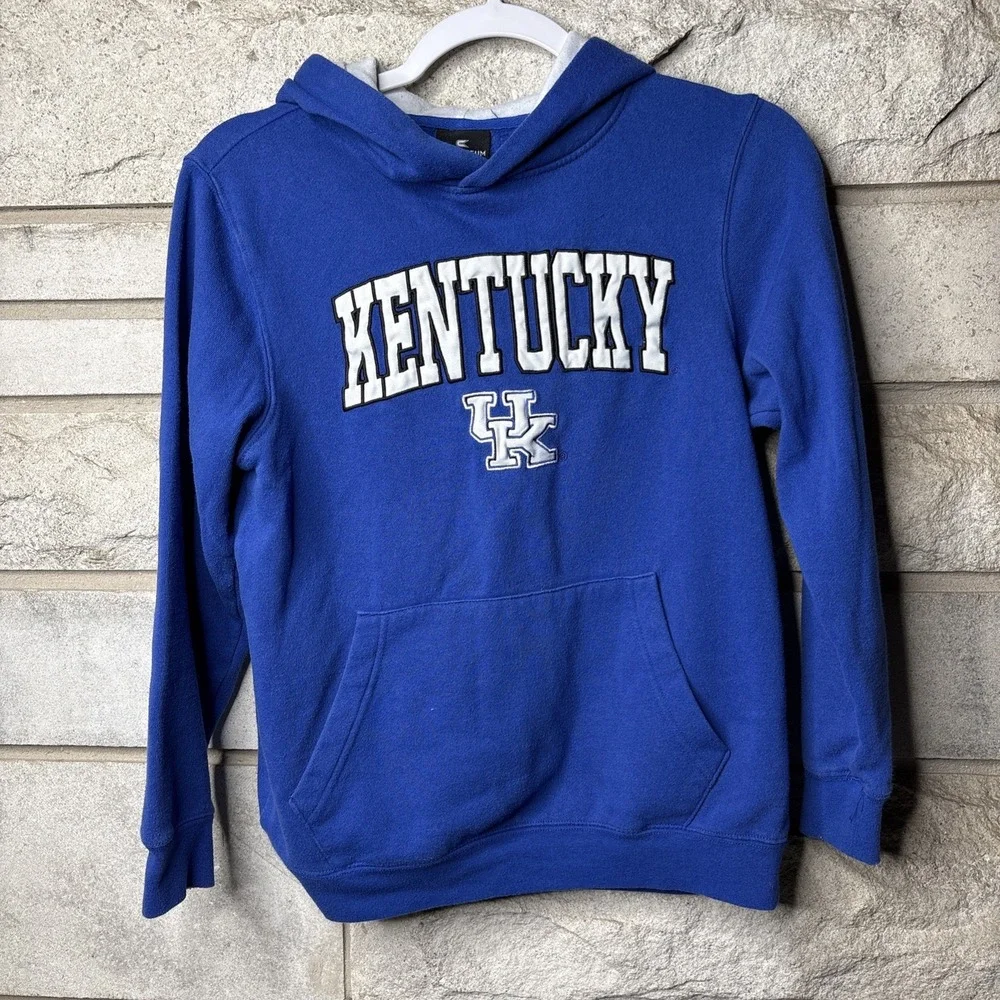 Kentucky‎ UK Wildcats Pullover Hoodie NCAA Kangaroo Pocket Youth Medium